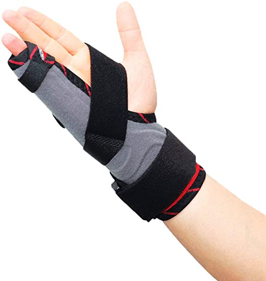 ORTONYX Boxer Fracture Splint 4th or 5th Finger Immobilizer Broken Fingers Support Metacarpal Brace / ACKB434