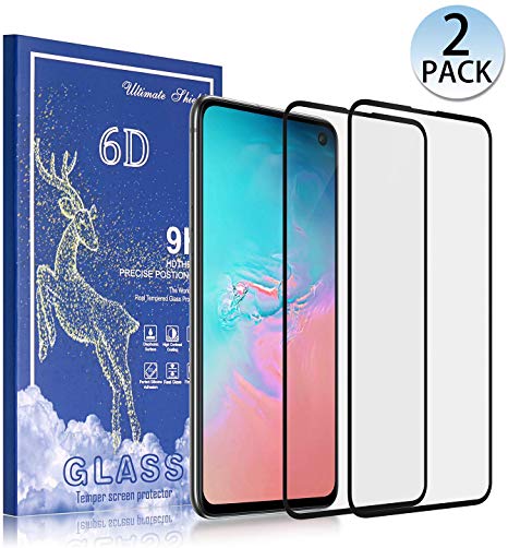 Xawy [2-Pack] for Galaxy S10e Screen Protector Tempered Glass,[Anti-Fingerprint][No-Bubble][Scratch-Resistant] Glass Screen Protector for Samsung Galaxy S10e