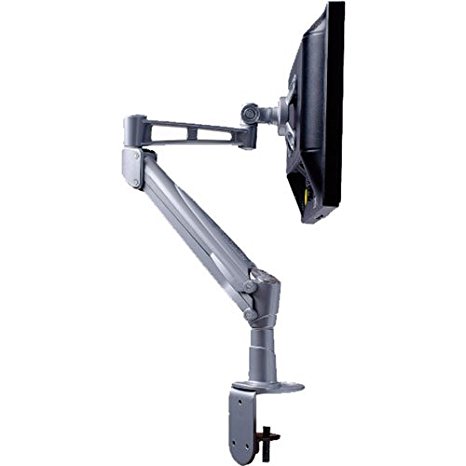 DURAMEX Deluxe Professional Grade Gas Spring Single LCD Monitor Desk Mount Stand Fully Adjustable upto 28" FREE SHIPPING