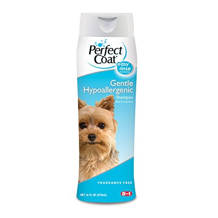 Perfect Coat Gentle Hypoallergenic Dog Shampoo, 16-Ounce (I610EA)