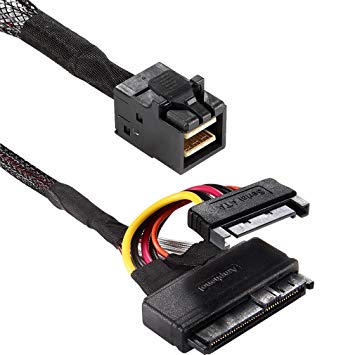 Funtin U.2 (SFF-8639) to HD Mini-SAS (SFF-8643) Cable for 2.5" NVMe SSD