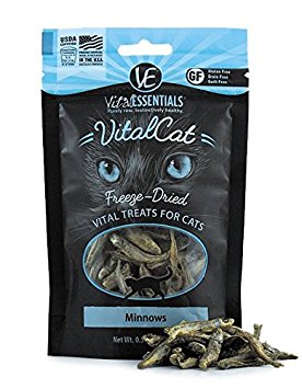 Vital Essentials Cat Freeze-Dried Minnows Treats - 0.5 oz.