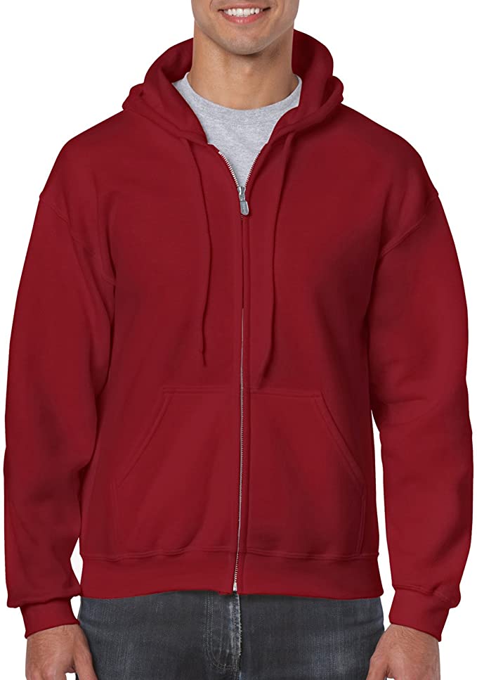 Gildan Men's Fleece Zip Hooded Sweatshirt