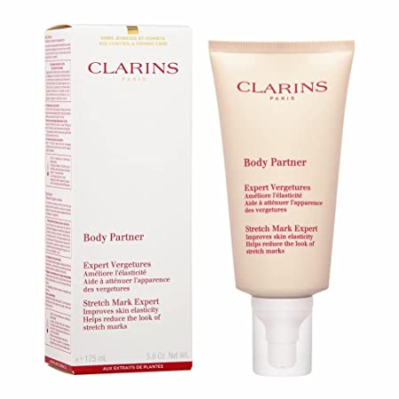 Clarins, Expert Ounce, Clarins Body Partner Stretch Mark Cream, 5.8 Fl Oz (3380810277807)