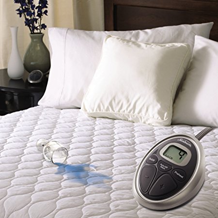 Sunbeam Waterproof Heated Mattress Pad, Twin, MSU6STS-T000-11A00