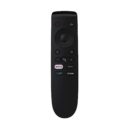 NeroEdge™ Bluetooth Voice Command Remote Compatible for oneplus Remote | 1  Android TV Remote | one Plus tv Remote with Netflix YouTube Prime Video and Google Assistant Hot Keys - Pairing Must