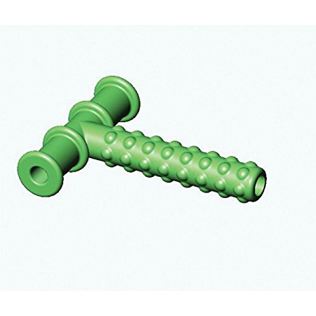 Knobby Texture Chewy Tube Green