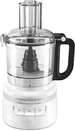 KitchenAid KFP0718WH 7 Cup Food Processor, White