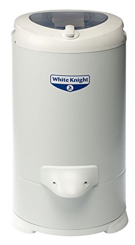 White Knight 28009W Gravity Drain Spin Dryer, 2800 rpm, 4.1 Kg