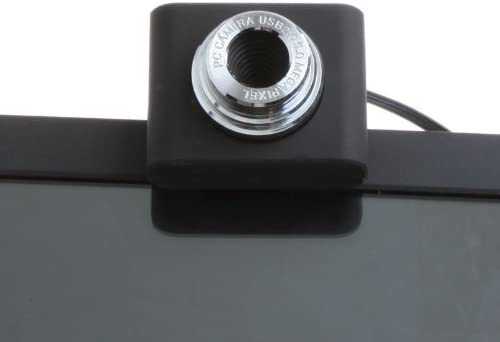 KINGZER Mini PC Camera USB 2.0 50.0 MP Webcam with CD for Laptop Desktop ICQ Skype AIM
