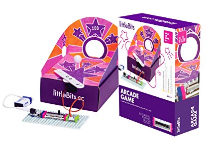 littleBits Starter Kit Hall of Fame Arcade Game, Purple