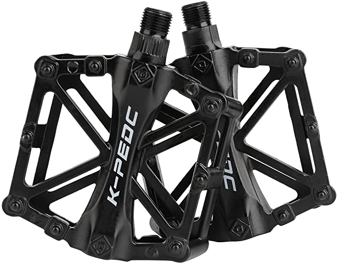 boruizhen Aluminium CNC Bike Platform Pedals Lightweight Road Cycling Bicycle Pedals for MTB BMX