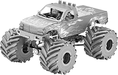 Fascinations Metal Earth Monster Truck 3D Metal Model Kit