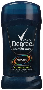 Degree Men Dry Protection Antiperspirant and Deodorant Extreme Blast 27 oz Twin Pack