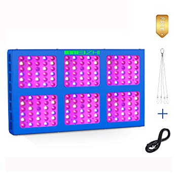 MEIZHI 900W LED Grow Light Updated Version Reflector-Series Full Spectrum Indoor Plants Veg Flower - Dual Switches Daisy Chain - 900W led Grow Light