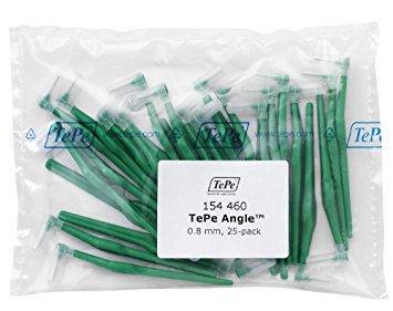 TePe Interdental Brush Angle - Green 0.8mm 25 pack