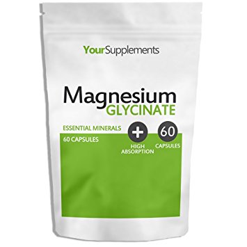 Your Supplements - Magnesium Glycinate - Pack Of 60 Capsules