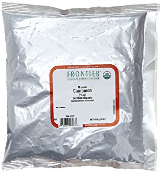 Frontier Herb Organic Ground Cinnamon, 1 lb