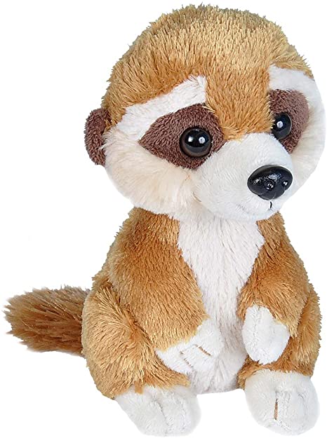 Wild Republic Meerkat Plush, Stuffed Animal, Plush Toy, Gifts for Kids, Hug’Ems 7