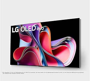 LG OLED55G39LA TV 139 cm (55 Zoll) OLED evo Fernseher (Gallery Design, Brightness Booster Max, 120 Hz) [Modelljahr 2023]