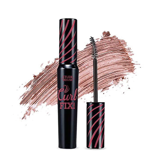 ETUDE HOUSE Lash Perm Curl Fix Mascara #3 Plum Burgundy - A curl fix mascara that keeps fine eyelashes powerfully curled up for 24 hours by ETUDE's own Curl 24H Technology