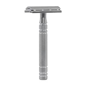 Feather Stainless Steel Double Edge Razor AS D2