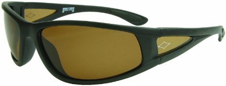Style Eyes Window Polarized Lens Sunglasses (Brown/Matte Black)