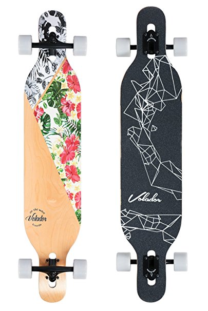 Volador 42inch Freeride Longboard ( Drop Through Camber Deck )