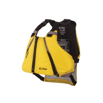 ONYX MoveVent Curve Paddle Sports Life Vest Yellow