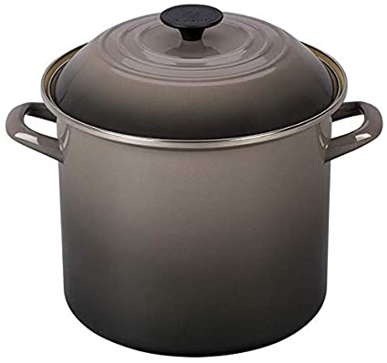 Le Creuset N5100-247F Stockpot, 10 qt, Oyster