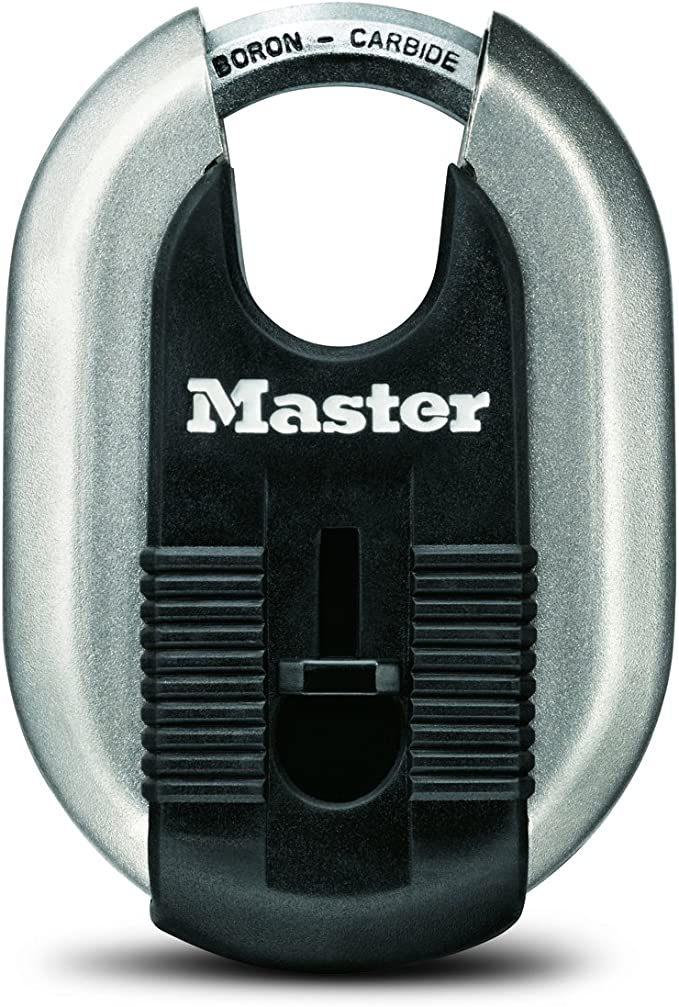 Master Lock Padlock, Magnum Stainless Steel Lock, 2-5/16 in. Wide, M187XKAD