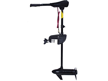 Goplus New 55lbs Freshwater Transom Mounted Trolling Motor 36" Shaft