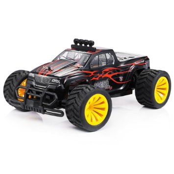 GPTOYS S602 RC Car High Speed Monster Truck 1/16 Scale 2.4 GHz 2WD Radio Remote Control Toys- RED