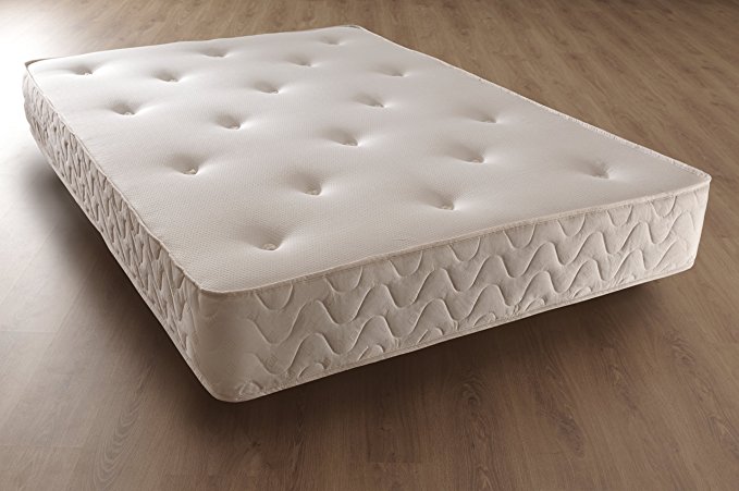 LUXURY 4FT6 DOUBLE MEMORY POCKET MATTRESS 10" - LEILA