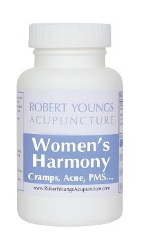 Women's Harmony-PMS, Cramps, Pain, Hormonal Acne, The Best Natural Herbal Alternative to Artificial Hormones & Ibuprofen.. Period Balancing-100 Capsules -Robert Youngs Acupuncture