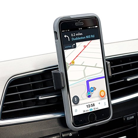 Phone Holder For Car Vent - Olixar inVent Mini - Air Vent Mount - Extendable Portable Universal Smartphone Car Holder - 360 Degree Rotation - Case Compatible