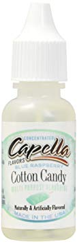 Capella Flavor Drops Blue Raspberry Cotton Candy, 0.4 fl oz.