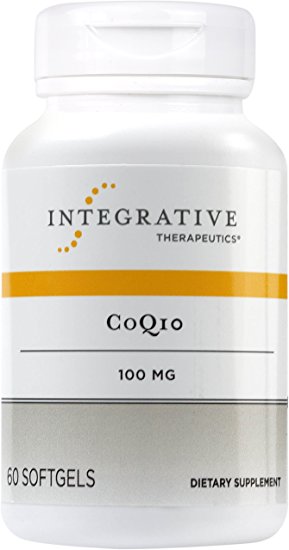 Integrative Therapeutics - CoQ10 - 100 mg Coenzyme Q10 (Ubiquinone) Supplement - 60 Softgels