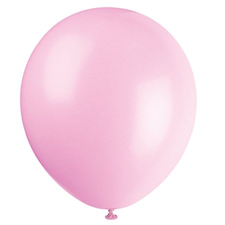 12'' Petal Pink Latex Balloons, 72ct