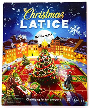 Christmas Latice Strategy Card Game - The Popular New Family Game for Kids and Adults, Challenging Fun for Everyone