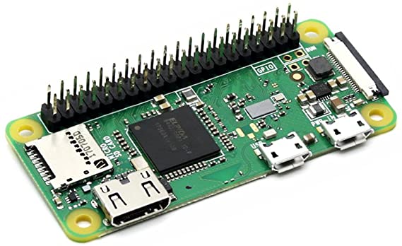 Raspberry Pi Zero WH with Built-in WiFi and Bluetooth, The Low-Cost pared-Down Pi, pre-soldered GPIO Headers