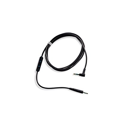 Bose QuietComfort 25 Headphones Inline Mic/Remote Cable for Samsung & Android devices - Black