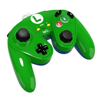 PDP Wired Fight Pad for Wii U - Luigi