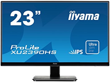 iiyama XU2390HS-B1 23" ProLite IPS HD Slim LCD Monitor - Black