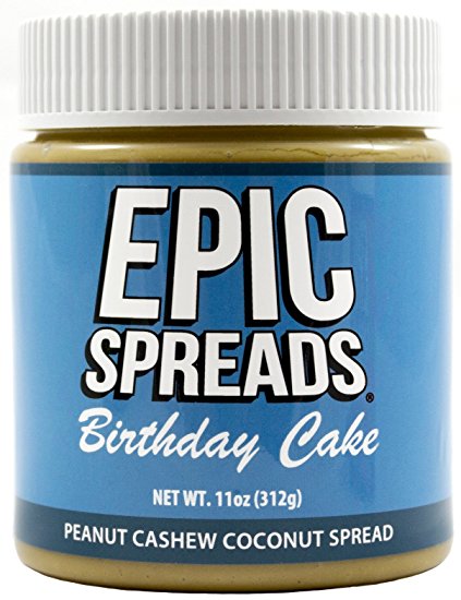 Epic Spreads Nut Butter (Birthday Cake Peanut Cashew Coconut)