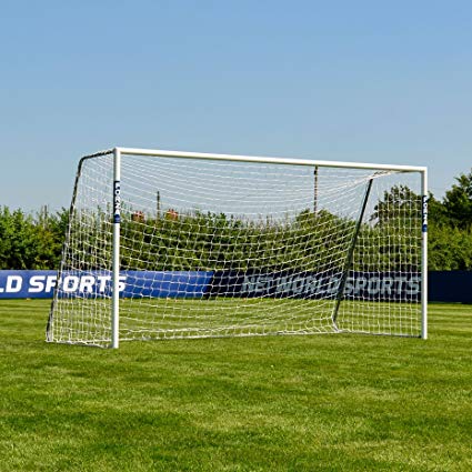 Forza Alu60 Soccer Goal - Club Spec Aluminum Soccer Goal (Choose Your Size 6ft x 4ft -&gt; 24ft x 8ft) Long-Lasting and Weather-Resistant Alu60 Soccer Goals [Net World Sports]