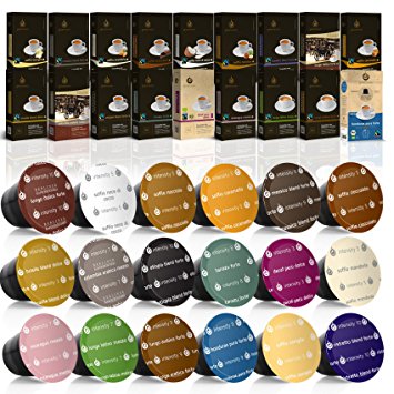 Gourmesso Trial Bundle - 150 Nespresso Compatible Coffee Capsules - Fair Trade | Variety Pack includes Flavors High-Intensity and Organic Espressos