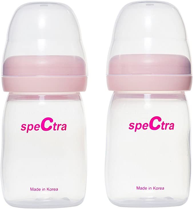 Spectra Wide Neck Milk Storage Bottles - Pack of 2-160ml