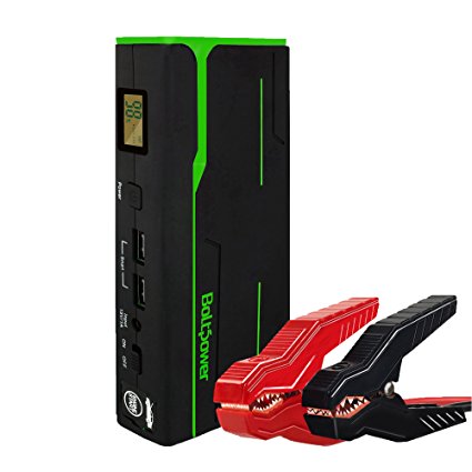 Bolt Power D29 900 Amp Peak 12-Volt Car Battery Jump Starter with 18000mAh Power Bank Portable Charger For Heavy Duty Trucks, SUV, Compact Cars And Motorcycle