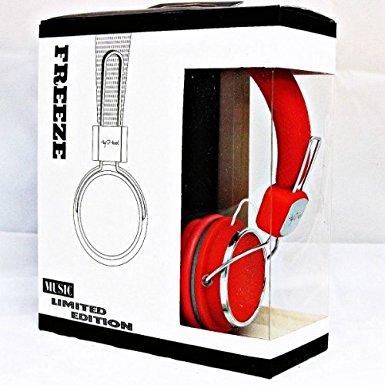 Freeze Limited Edition I-kool Freeze Series Foldable Headphone with Swivel Function (RED)